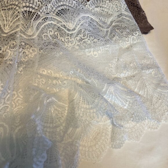 Morvia Lace see through ladies panties size Large L Women’s Underwear Light - Picture 4 of 9